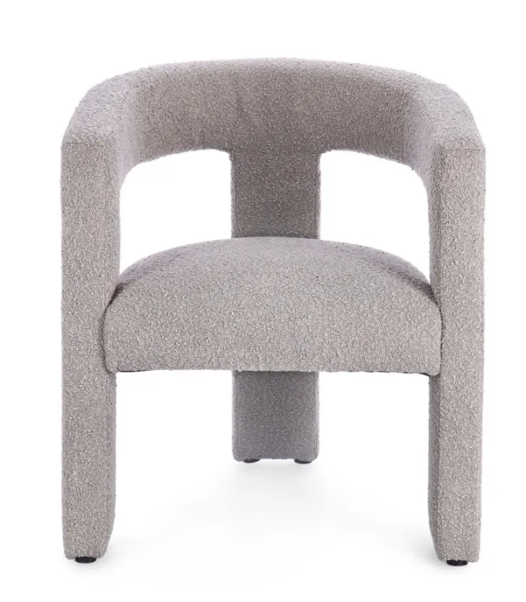 Sedie>Bizzotto SEDIA C-BR ARABELLA GRIGIO PERLA
