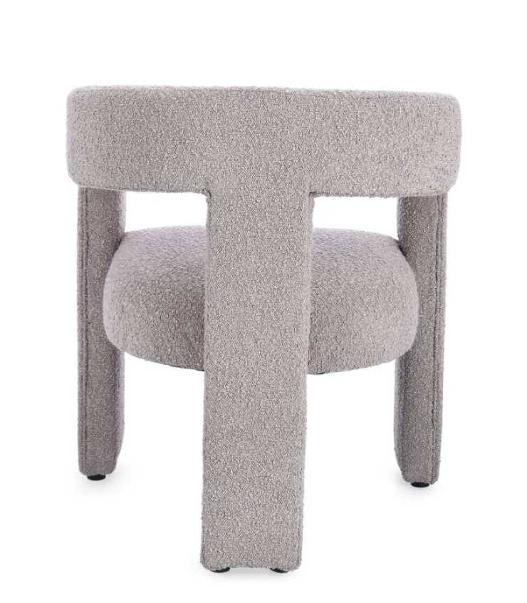 Sedie>Bizzotto SEDIA C-BR ARABELLA GRIGIO PERLA