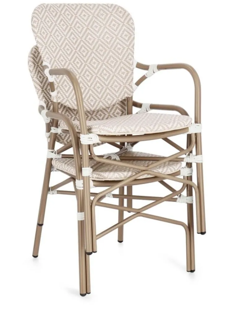 Sedie>Bizzotto SEDIA C-BR CADEIRA BEIGE