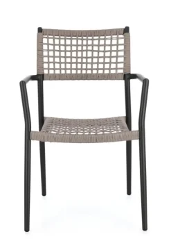 Sedie>Bizzotto SEDIA C-BR CALETA ANTRACITE/KHAKI