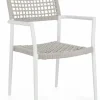 Sedie>Bizzotto SEDIA C-BR CALETA BIANCO