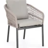 Sedie>Bizzotto SEDIA C-BR C-C GALDANA ANTRACITE/KHAKI
