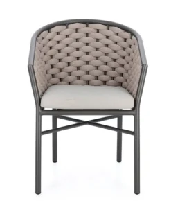 Sedie>Bizzotto SEDIA C-BR C-C MARGALIDA ANTRACITE/KHAKI