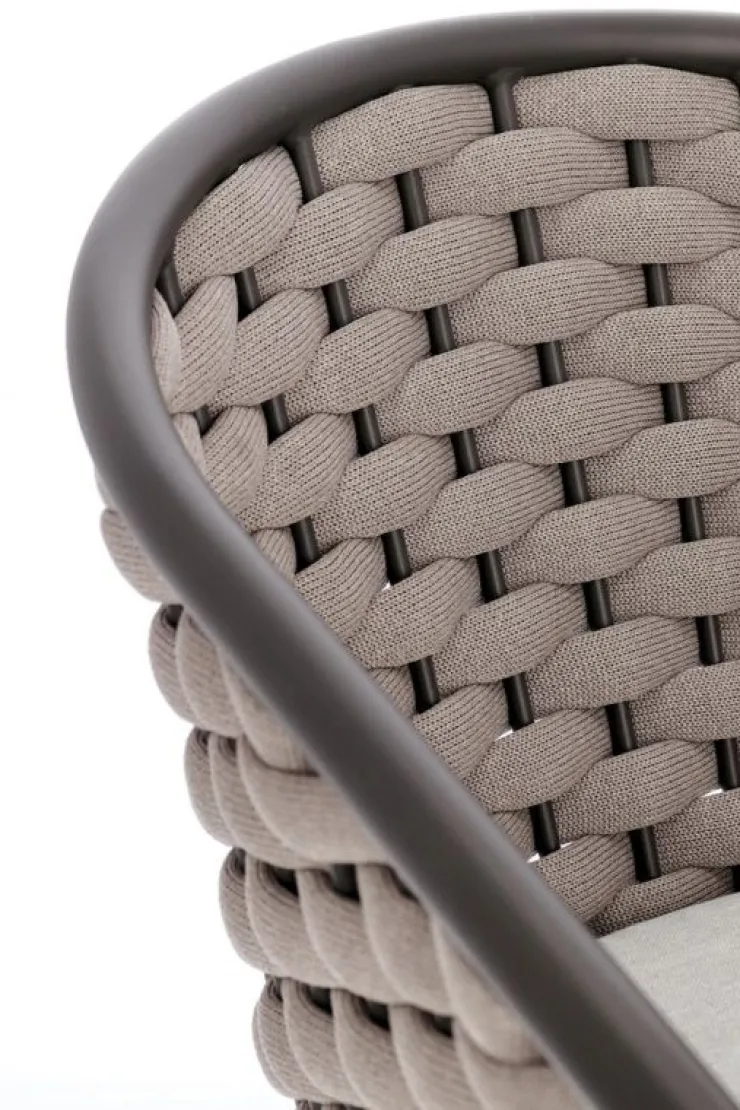 Sedie>Bizzotto SEDIA C-BR C-C MARGALIDA ANTRACITE/KHAKI