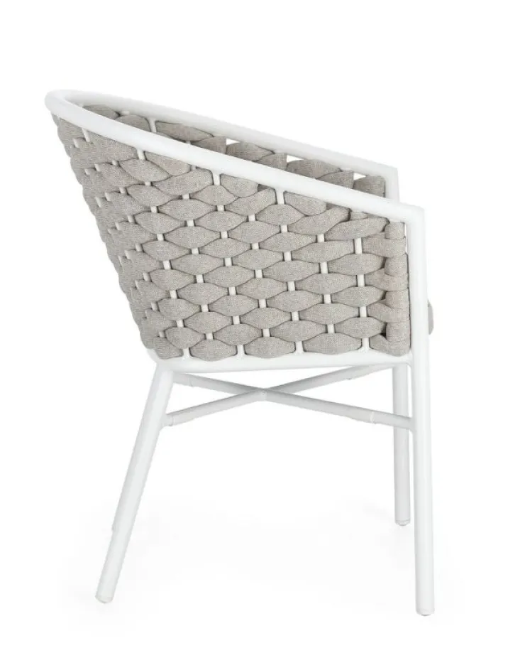 Sedie>Bizzotto SEDIA C-BR C-C MARGALIDA BIANCO