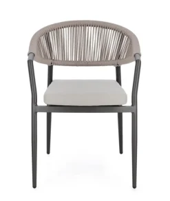Sedie>Bizzotto SEDIA C-BR C-C MILLOR ANTRACITE/KHAKI