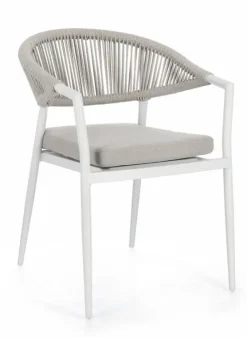Sedie>Bizzotto SEDIA C-BR C-C MILLOR BIANCO