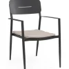 Sedie>Bizzotto SEDIA C-BR C-C NEBULA ANTRACITE YK13
