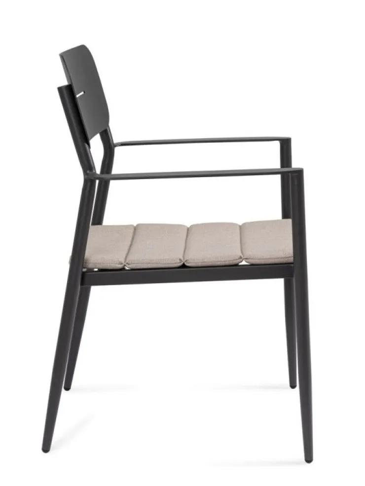 Sedie>Bizzotto SEDIA C-BR C-C NEBULA ANTRACITE YK13