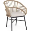 Sedie>Bizzotto SEDIA C-BR C-C ODIVELAS BEIGE