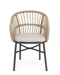 Sedie>Bizzotto SEDIA C-BR C-C ODIVELAS BEIGE