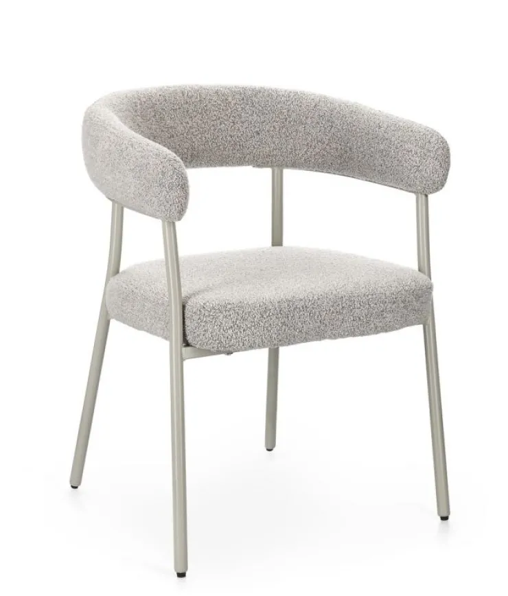 Sedie>Bizzotto SEDIA C-BR GIAELE WARM GREY/TORTORA