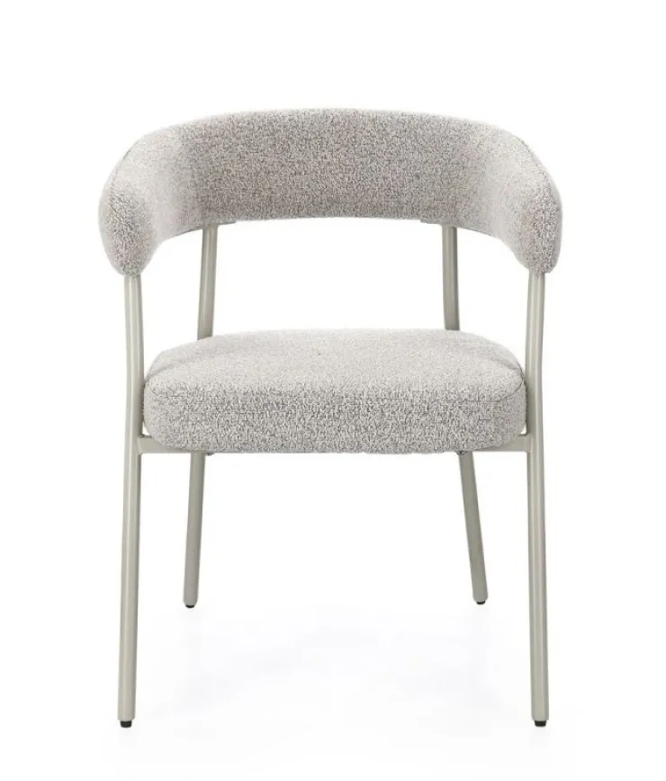 Sedie>Bizzotto SEDIA C-BR GIAELE WARM GREY/TORTORA