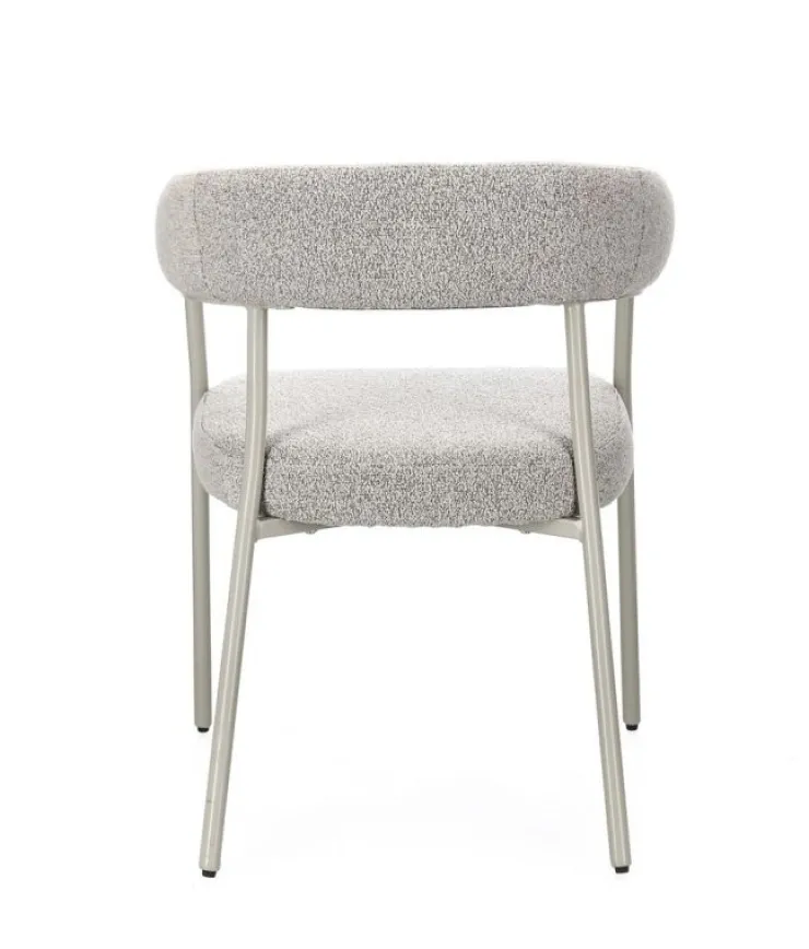 Sedie>Bizzotto SEDIA C-BR GIAELE WARM GREY/TORTORA