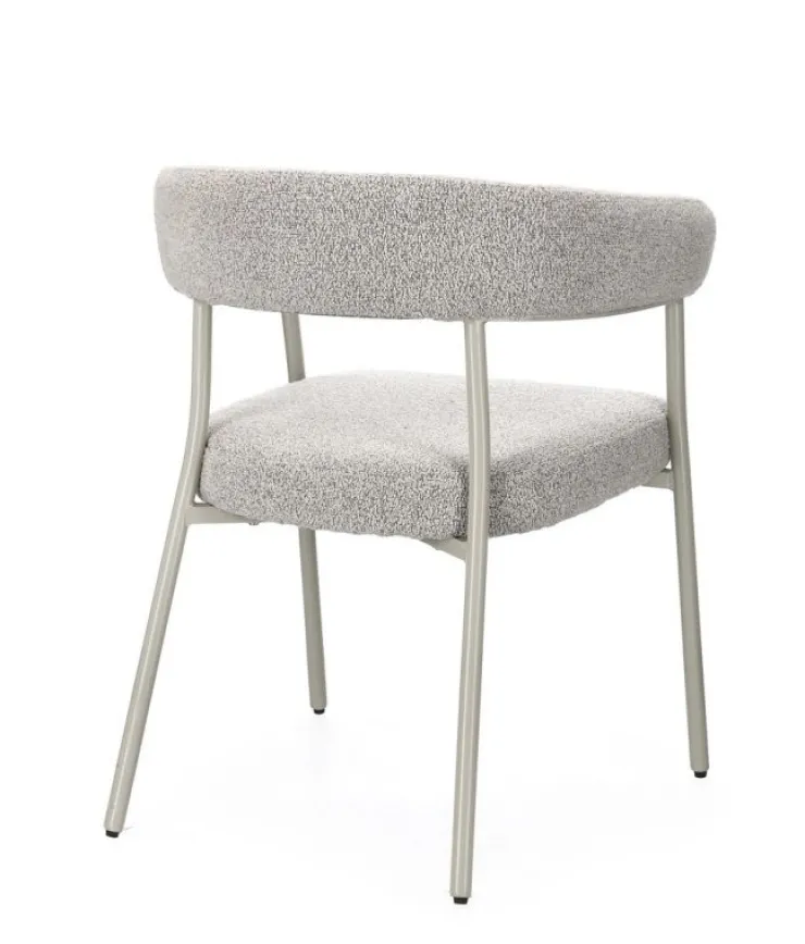 Sedie>Bizzotto SEDIA C-BR GIAELE WARM GREY/TORTORA
