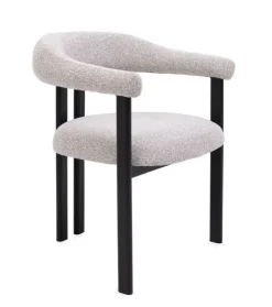 Sedie>Bizzotto SEDIA C-BR GIUDITTA NERO/GRIGIO