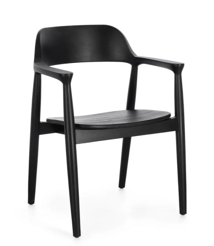 Sedie>Bizzotto SEDIA C-BR IDRIS NERO