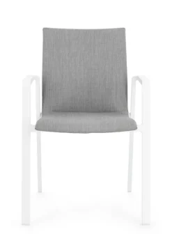 Sedie>Bizzotto SEDIA C-BR ODEON BIA-GRIGIO JX11