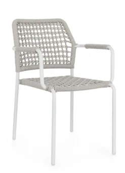 Sedie>Bizzotto SEDIA C-BR RAJADA BIANCO