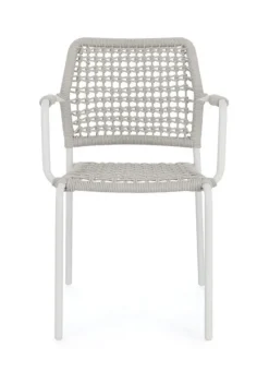 Sedie>Bizzotto SEDIA C-BR RAJADA BIANCO