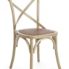 Sedie>Bizzotto SEDIA CROSS MARRONE NATURALE