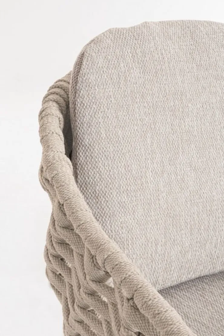 Sedie>Bizzotto SEDIA IN CORDA BEIGE - TAMIRES