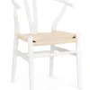 Sedie>Bizzotto SEDIA IN LEGNO BIANCO - ARTAS