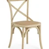 Sedie>Bizzotto SEDIA IN LEGNO NATURALE - CROSS