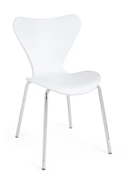 Sedie>Bizzotto SEDIA IN PLASTICA BIANCA - TESSA