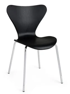 Sedie>Bizzotto SEDIA IN PLASTICA NERA - TESSA