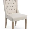 Sedie>Bizzotto SEDIA IN TESSUTO BEIGE - COLUMBIA