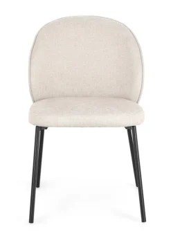 Sedie>Bizzotto SEDIA IN TESSUTO BEIGE - WENDY