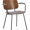 Sedie>Bizzotto SEDIA IN TESSUTO GRIGIO - SIENNA