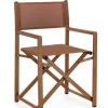 Sedie>Bizzotto SEDIA REGISTA IN ALLUMINIO PECAN - TAYLOR
