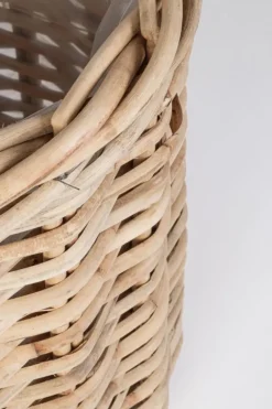 Ceste Decorative>Bizzotto SET2 CESTA JEFRI OV NATURALE