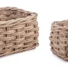 Ceste Decorative>Bizzotto SET2 CESTA MALANG GRIGIO