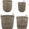 Ceste Decorative>Bizzotto SET4 CESTO 2M NARRA TO