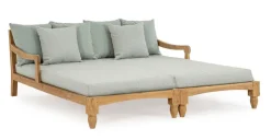 Daybed>Bizzotto SET2 LOUNGE C-C BALI AQUA - FSC