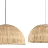 Lampadari>Bizzotto SET2 PARALUME LAMPADARIO BAGAN NATURALE