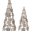 Oggettistica>Bizzotto SET2 PINO PACEY STAND ARGENTO