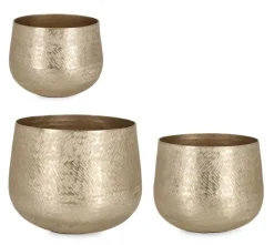 Coprivasi>Bizzotto SET3 P.VASO CLAMP TO ORO