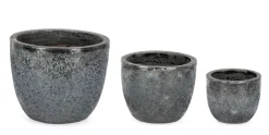 Vasi E Coprivasi>Bizzotto SET3 P.VASO DUYEN SVAS ANTRACITE