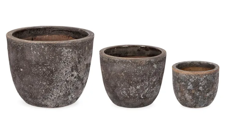 Vasi E Coprivasi>Bizzotto SET3 P.VASO DUYEN SVAS RUSTY
