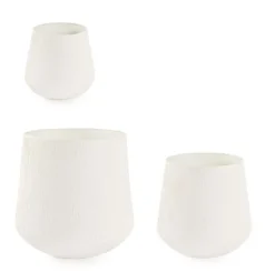 Vasi E Coprivasi>Bizzotto SET3 P.VASO KENAR TO BEIGE