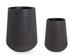 Vasi E Coprivasi>Bizzotto SET2 P.VASO KENAR TO NERO ALTO