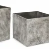 Vasi E Coprivasi>Bizzotto SET3 P.VASO MEILI QUADRATO ALTO GRIGIO