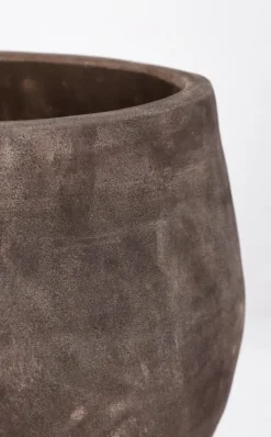 Vasi E Coprivasi>Bizzotto SET3 P.VASO MINH BOMB TERRACOTTA SCURA