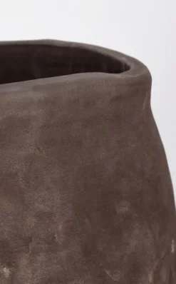 Vasi E Coprivasi>Bizzotto SET2 P.VASO MINH SAGOMATO TERRACOT SCURA