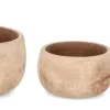 Vasi E Coprivasi>Bizzotto SET3 P.VASO MINH TO BASS TERRACOTTA MARR