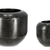 Vasi E Coprivasi>Bizzotto SET2 P.VASO NADU NERO